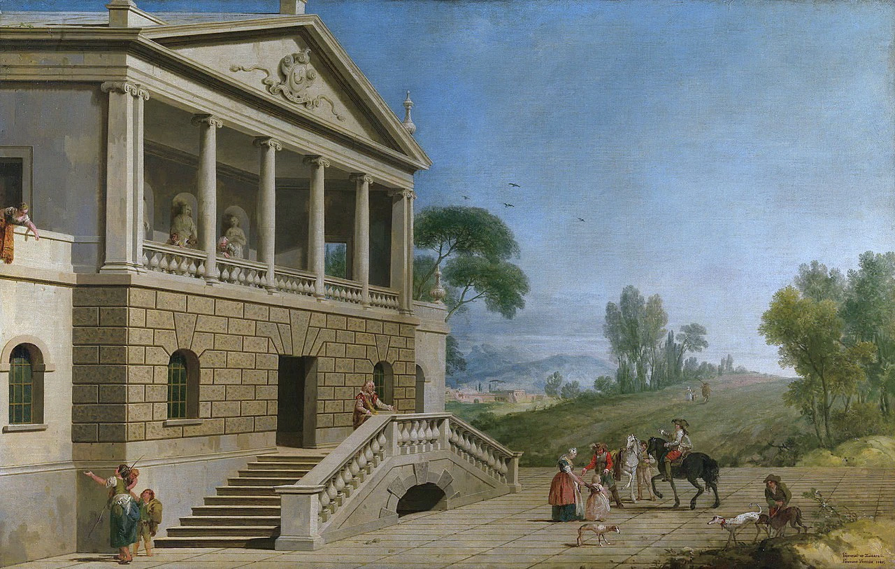 Veduta del Padiglione o Bagnio a Eastbury - Royal Collection